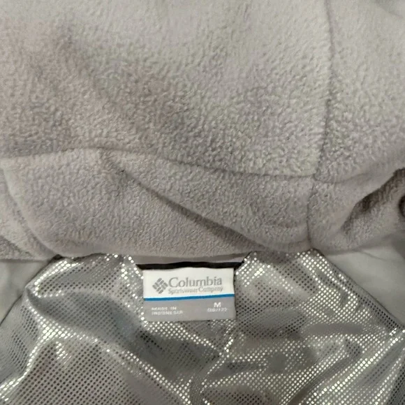 Columbia Kids Winter Jacket | Size: Med | Color: Grey w/ pink trim - Picture 5 of 5